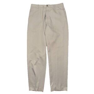 Kenneth Cole Reaction Mens 32x32 Tan Khaki Dress Pants Straight Leg
